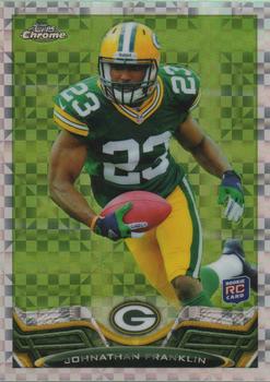 2013 Topps Chrome - Xfractors #217 Johnathan Franklin Front