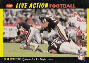 1987 Fleer Team Action #6 Quarterback's Nightmare Front