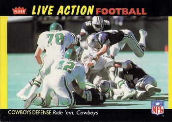 1987 Fleer Team Action #12 Ride 'em, Cowboys Front