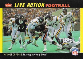 1987 Fleer Team Action #32 Bearing a Heavy Load Front