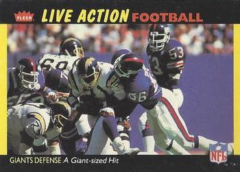 1987 Fleer Team Action #38 A Giant-sized Hit Front