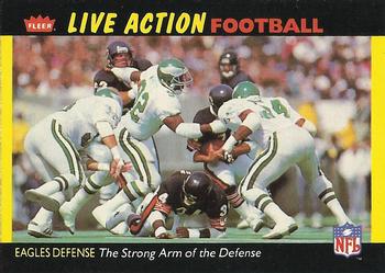 1987 Fleer Team Action #42 The Strong Arm of the Defense Front