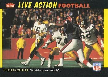 1987 Fleer Team Action #43 Double-team Trouble Front