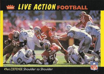 1987 Fleer Team Action #50 Shoulder to Shoulder Front
