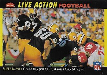 1987 Fleer Team Action #65 Super Bowl I Front