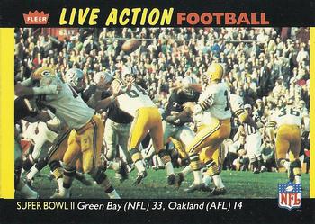 1987 Fleer Team Action #66 Super Bowl II Front