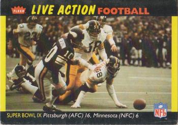 1987 Fleer Team Action #73 Super Bowl IX Front