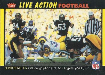 1987 Fleer Team Action #78 Super Bowl XIV Front