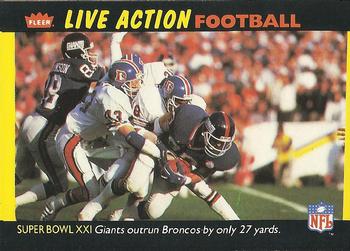 1987 Fleer Team Action #88 Super Bowl XXI Front