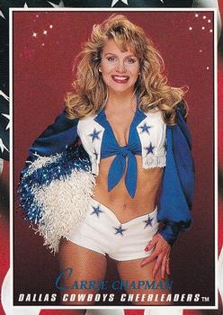 1993 Score Group Dallas Cowboy Cheerleaders  #8 Carrie Chapman Front