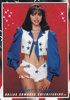 1993 Score Group Dallas Cowboy Cheerleaders  #12 Yvette Flores Front