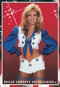 1993 Score Group Dallas Cowboy Cheerleaders  #15 Jennifer Jones Front
