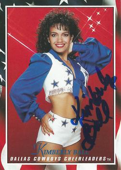 1993 Score Group Dallas Cowboy Cheerleaders  - Autograph Cards #3 Kimberly Ball Front