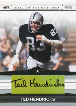 2008 Donruss Playoff Silver Signatures #SS-TH Ted Hendricks Front