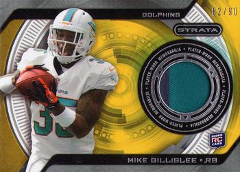 2013 Topps Strata - Relics Gold Patch #SR-MGI Mike Gillislee Front
