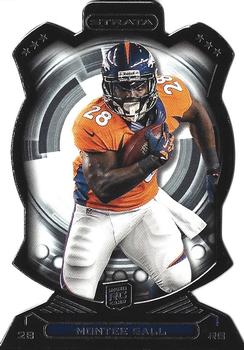 2013 Topps Strata - Rookie Die Cuts #RDC-MBA Montee Ball Front