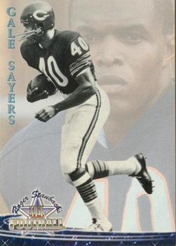 1994 Ted Williams Roger Staubach's NFL #10 Gale Sayers Front