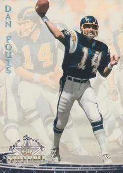 1994 Ted Williams Roger Staubach's NFL #54 Dan Fouts Front