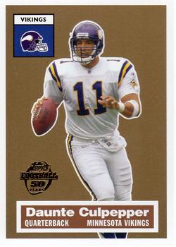2005 Topps Turn Back the Clock #9 Daunte Culpepper Front