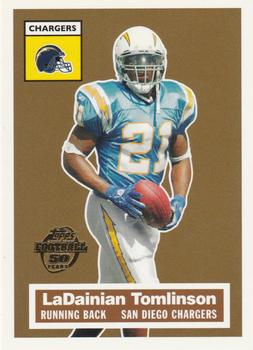 2005 Topps Turn Back the Clock #12 LaDainian Tomlinson Front