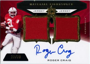 2013 Upper Deck Ultimate Collection - Ultimate Signature Jerseys #SJ-RC Roger Craig Front