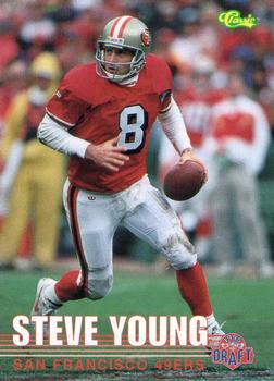 1995 Classic NFL Rookies #108 Steve Young Front