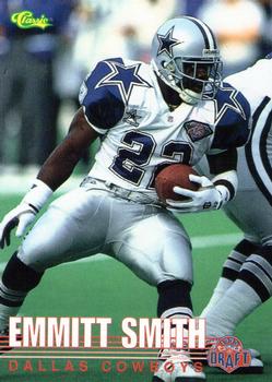 1995 Classic NFL Rookies #110 Emmitt Smith Front