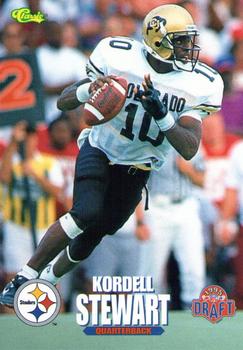 1995 Classic NFL Rookies #43 Kordell Stewart Front