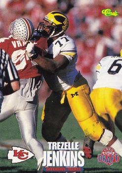 1995 Classic NFL Rookies #31 Trezelle Jenkins Front