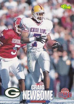 1995 Classic NFL Rookies #32 Craig Newsome Front