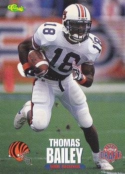 1995 Classic NFL Rookies #33 Thomas Bailey Front
