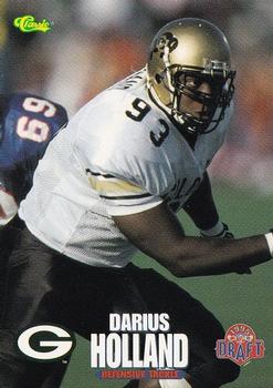 1995 Classic NFL Rookies #40 Darius Holland Front