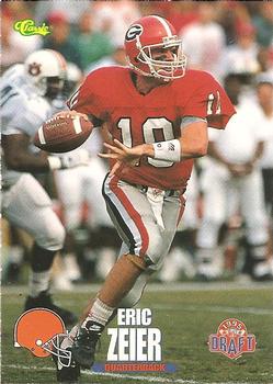 1995 Classic NFL Rookies #44 Eric Zeier Front