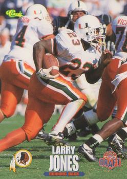 1995 Classic NFL Rookies #56 Larry Jones Front