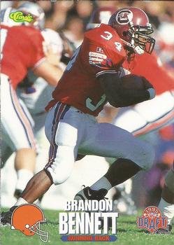1995 Classic NFL Rookies #59 Brandon Bennett Front