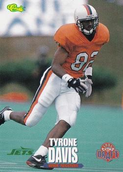 1995 Classic NFL Rookies #79 Tyrone Davis Front