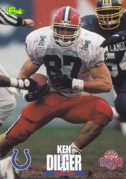 1995 Classic NFL Rookies #90 Ken Dilger Front
