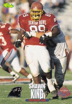 1995 Classic NFL Rookies #95 Shawn King Front