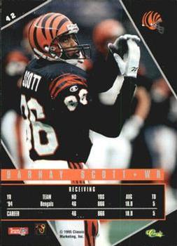 1995 Classic Images Limited Live #42 Darnay Scott Back