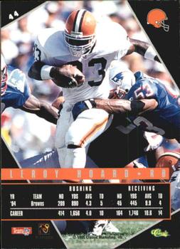 1995 Classic Images Limited Live #44 Leroy Hoard Back