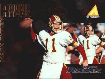 1995 Pinnacle Club Collection #206 Mark Rypien Front