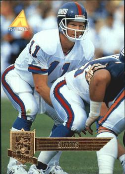 1995 Pinnacle Club Collection #237 Phil Simms Front
