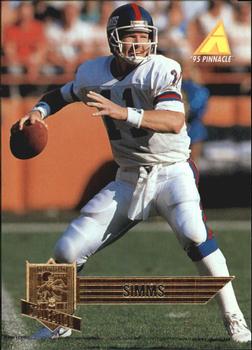 1995 Pinnacle Club Collection #240 Phil Simms Front