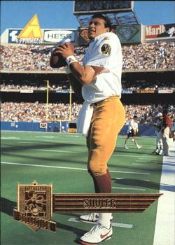 1995 Pinnacle Club Collection #245 Heath Shuler Front