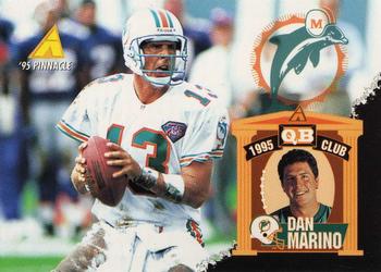 1995 Pinnacle Club Collection - 1995 QB Club Collector Pin Redemptions #NNO Dan Marino Front