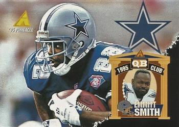1995 Pinnacle Club Collection - 1995 QB Club Collector Pin Redemptions #NNO Emmitt Smith Front