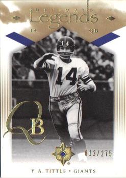 2008 Upper Deck Ultimate Collection #130 Y.A. Tittle Front
