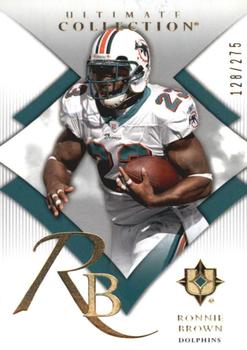 2008 Upper Deck Ultimate Collection #6 Ronnie Brown Front