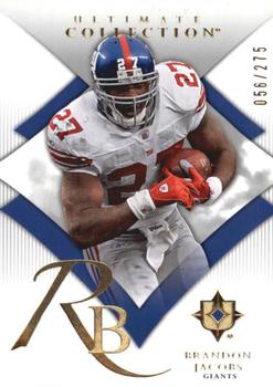 2008 Upper Deck Ultimate Collection #56 Brandon Jacobs Front