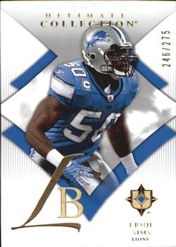 2008 Upper Deck Ultimate Collection #67 Ernie Sims Front